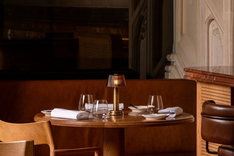 Reine & La Rue with Victoria Cordless Lamp