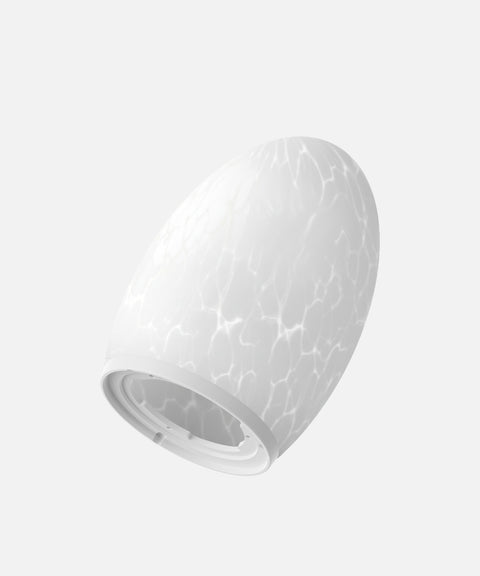 NEOZ Glass Fritted Egg Body in Opal