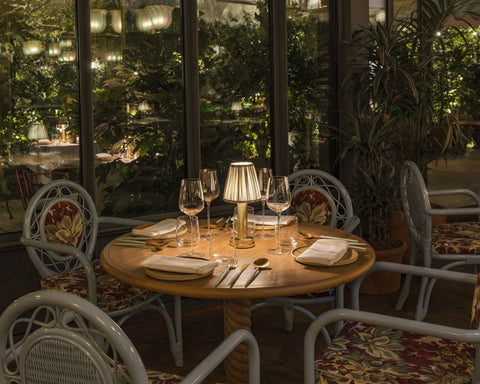 Victoria Portable Table Lamp for Le Café at La Fantaisie, Paris