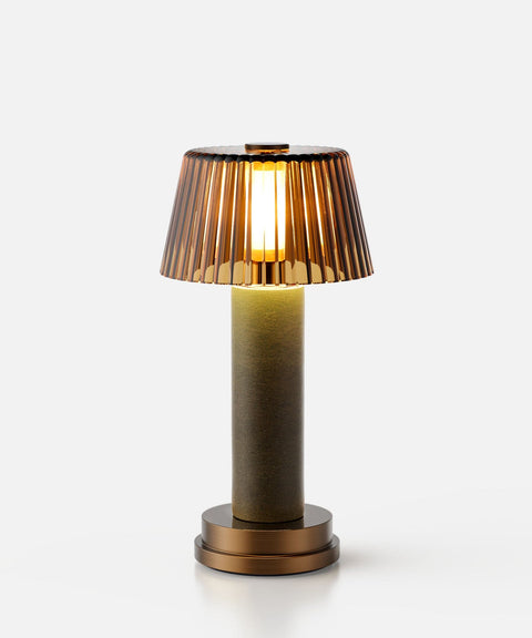 Rechargeable Victoria brass by NEOZ Lighting