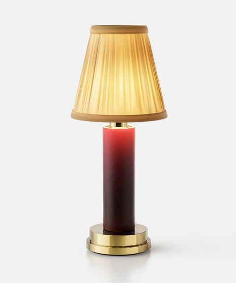 Battery-operated Victoria brass by NEOZ Lighting