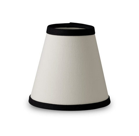 Victoria Empire Cream Cotton Lamp Shade with Custom Trim
